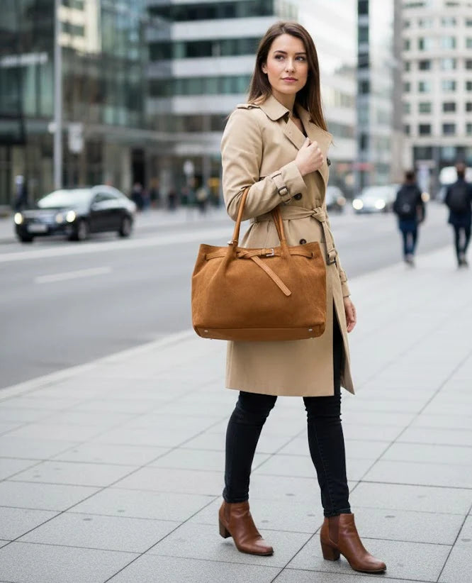 Slouchy Suede Totes