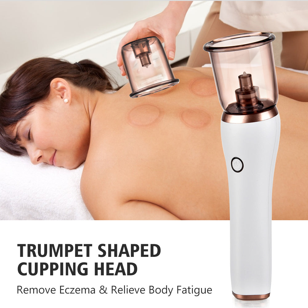 4-in-1 Body Gua Sha Cupping & Blackhead Remover Machine – Facial Pore Deep Cleansing