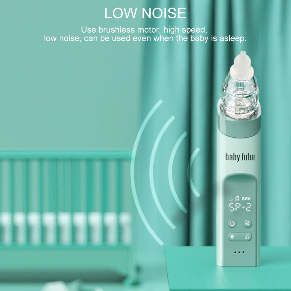 Electric Baby Nose Cleaner Nasal Aspirator, 2-in-1 Blackhead Remover for Adults