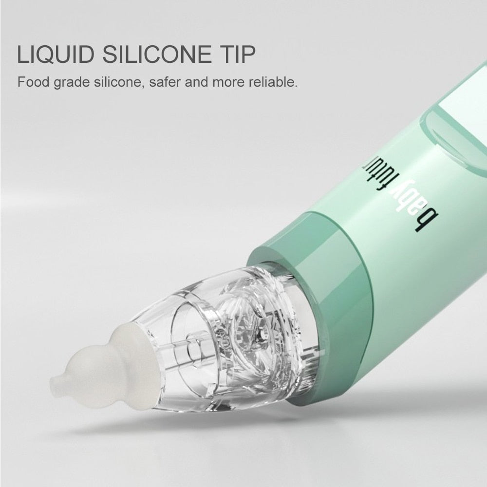 Electric Baby Nose Cleaner Nasal Aspirator, 2-in-1 Blackhead Remover for Adults