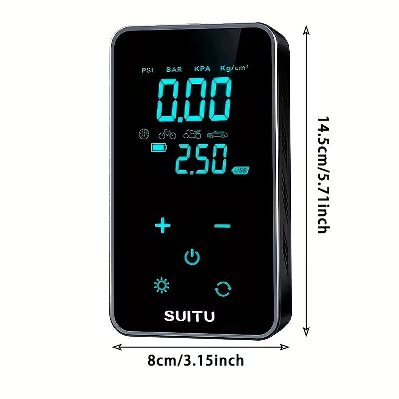 Portable Multi-Purpose Digital Air Compressor