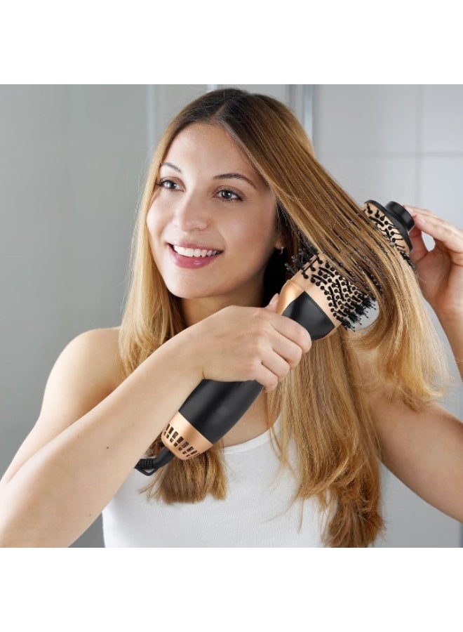 MULLINER Keratin Hot Air Brush – 2-in-1 Hair Dryer & Volumizing Styler