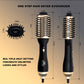MULLINER Keratin Hot Air Brush – 2-in-1 Hair Dryer & Volumizing Styler