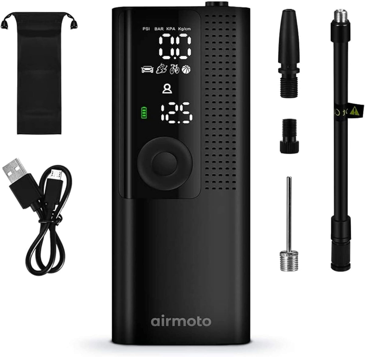 Lenovo - Portable Car Air Compressor