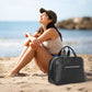Leatherette Duffel Bag-Nautica