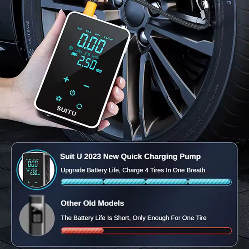 Portable Multi-Purpose Digital Air Compressor