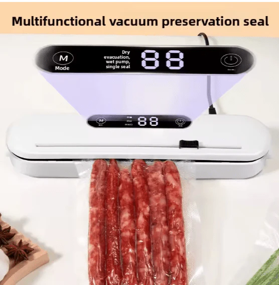Silver Crest Food Vacuum Sealing Machine – Fresh Food Preserv