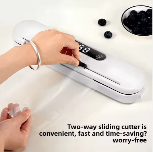 Silver Crest Food Vacuum Sealing Machine – Fresh Food Preserv